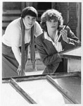 Meg Foster with Tyne Daly in "Cagney & Lacey"